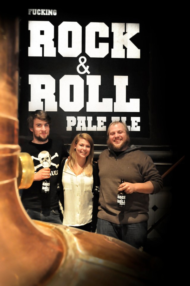 Brauer und Blogger: Douglas, Mareike und Felix