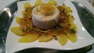 Panna Cotta mit Amarillopellets