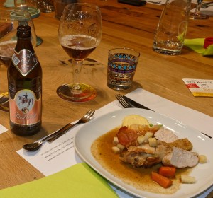 Coq au Bock: Eine neue Kreation, extra für den Bierkochkurs.